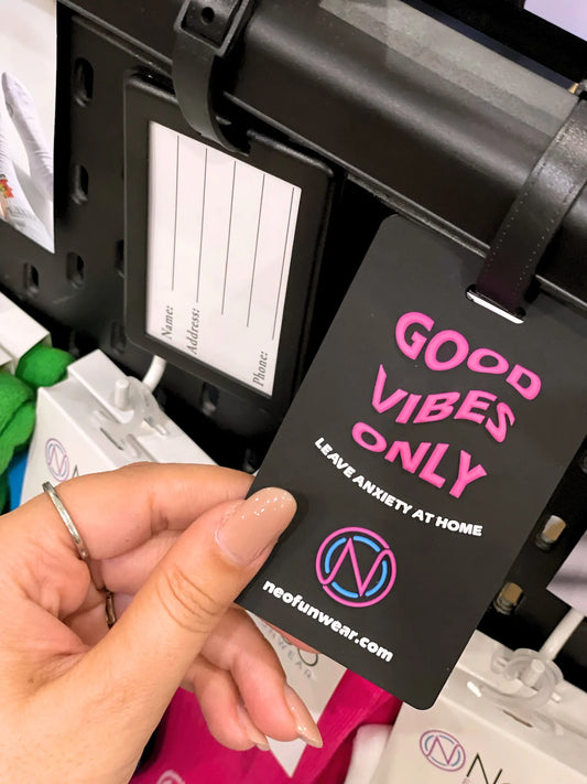 Pack & Leave | Good Vibes Only - Luggage Tag