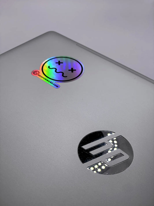 Peel & Stick | Holographic Emoji - Sticker