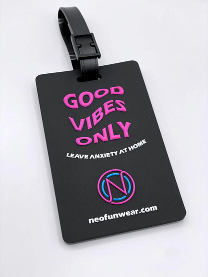 Pack & Leave | Good Vibes Only - Luggage Tag