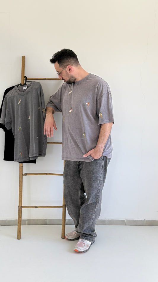 Surf & Neo | Washed Oversized T-shirt